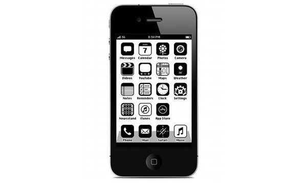 Mist on iOS 7 tehty? Mustasta, valkoisesta ja yksinkertaisista grafiikoista